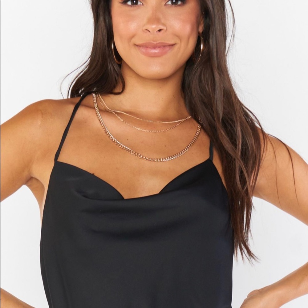 Show Me Your MuMu Black Bodysuit